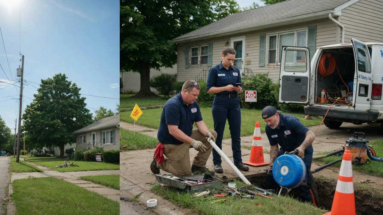 Sewer Line Repair in Mahanoy Plane, PA near me